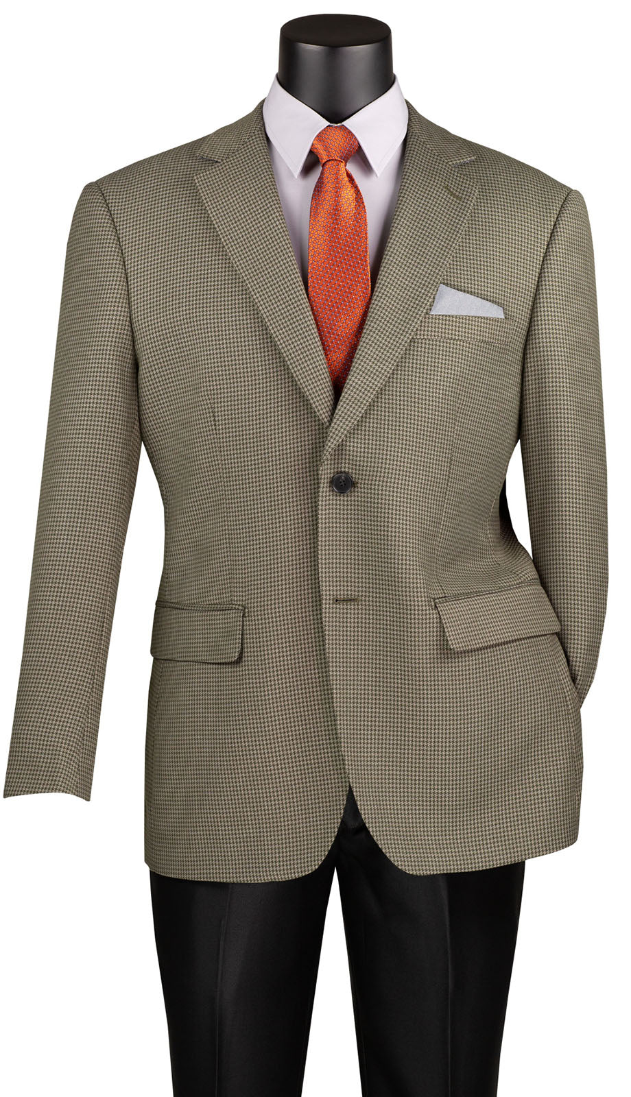 Vinci BM-HT-OLIVE Mens Sport Coat