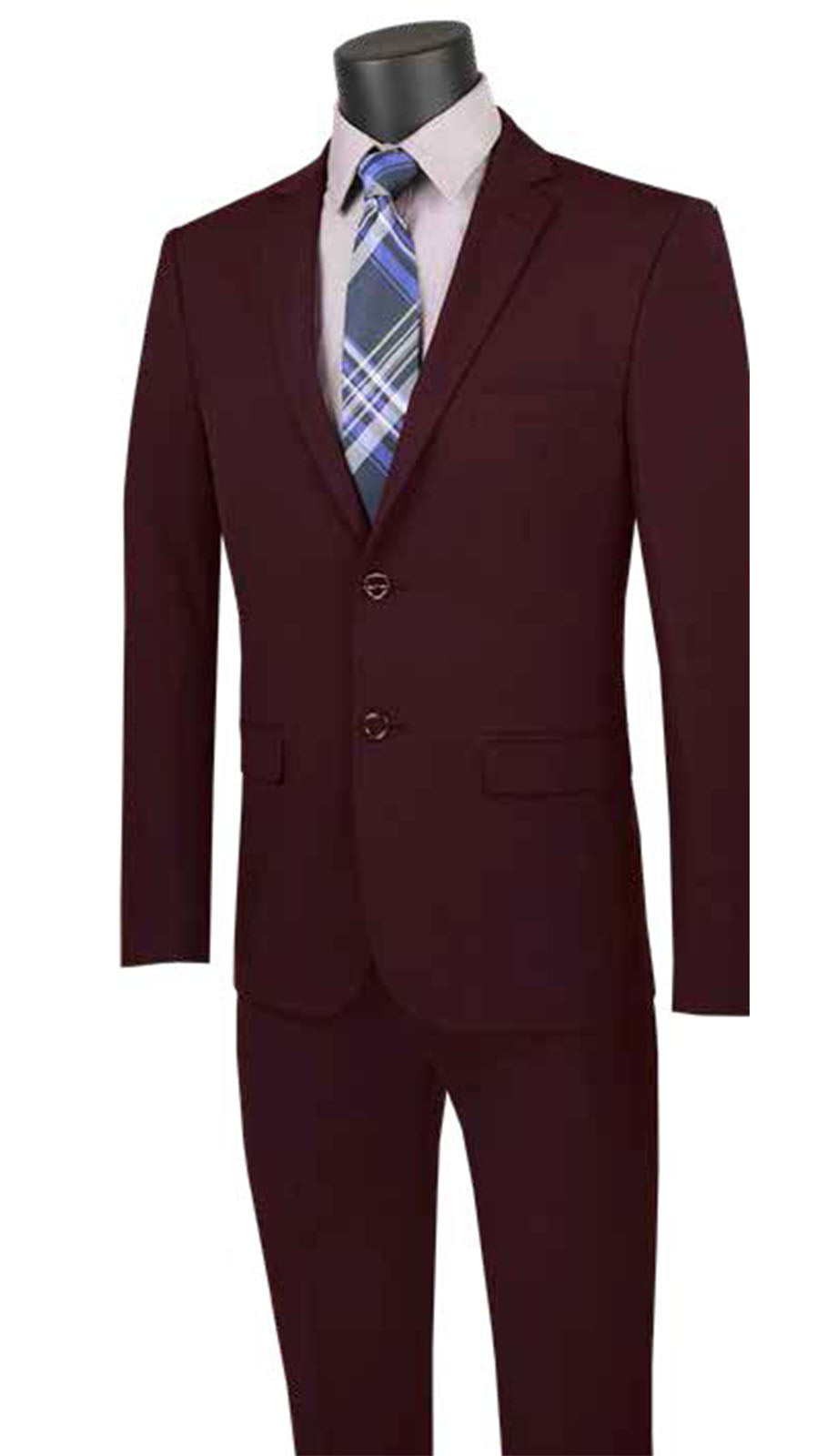 Vinci USDX-1-BUR Mens Suit