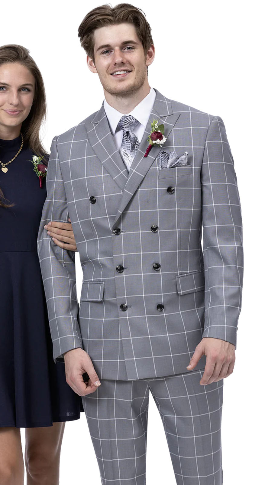 EJ Samuel M2779-GRY Mens Suit