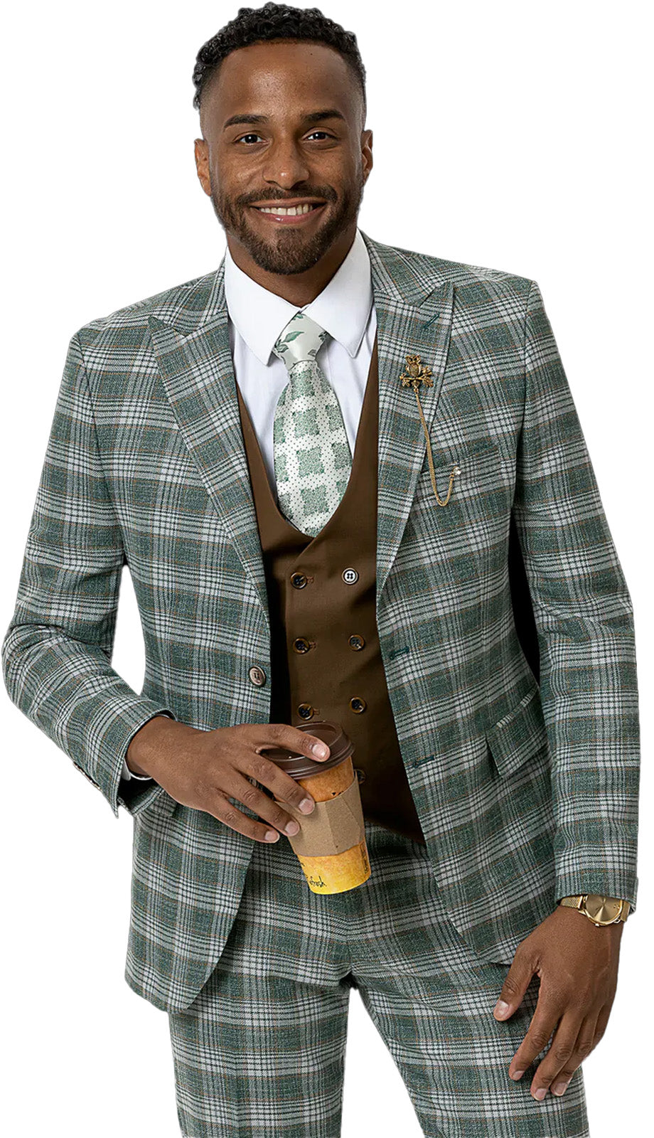 EJ Samuel M2756 Mens Suit