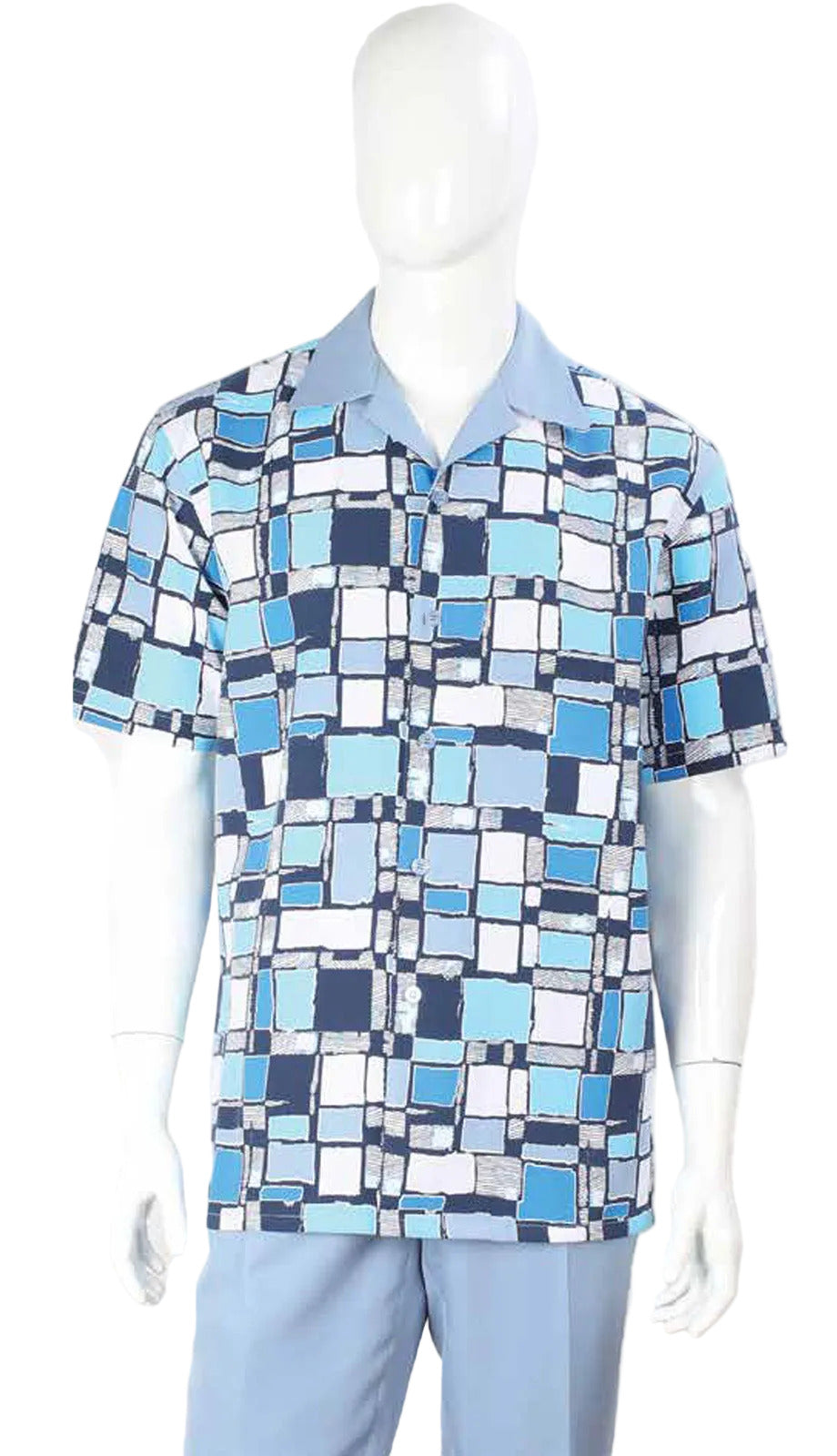 Iconic T2061-BLU Walking Suit
