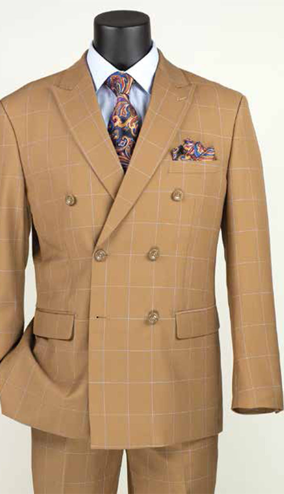 Vinci MDW-1-CML Mens Suit