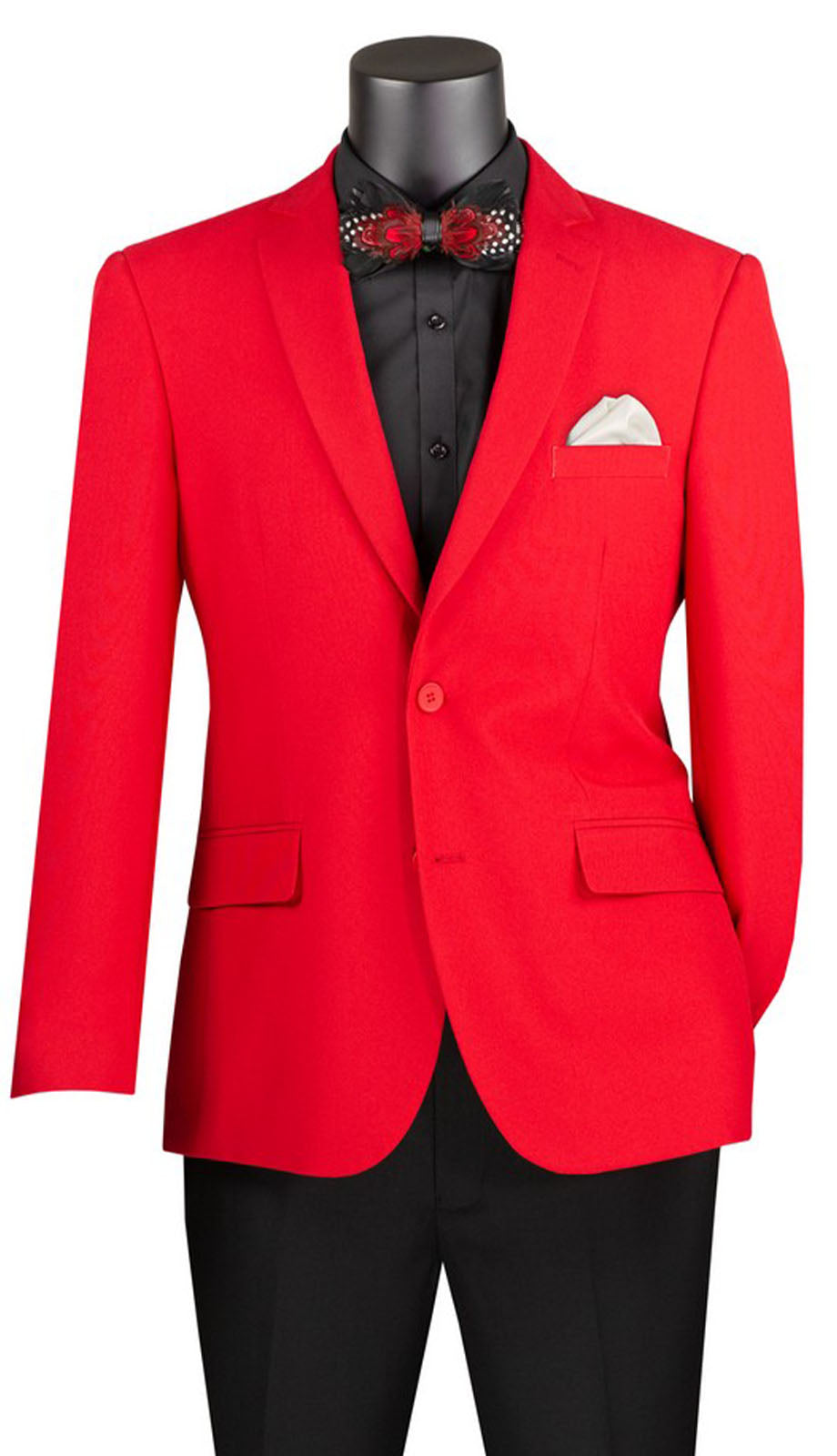 Vinci Z-S2PP-RED Mens Blazer