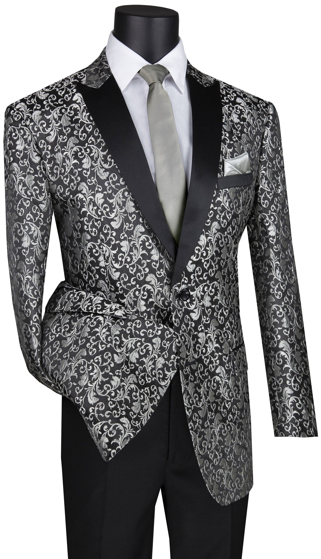 Vinci BF-2-SI Mens Sport Coat