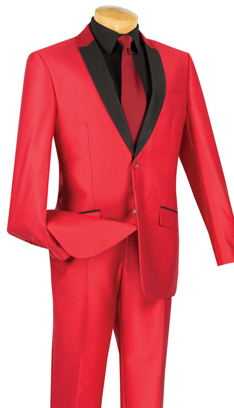 Vinci S2PS-1-RE Mens Suit