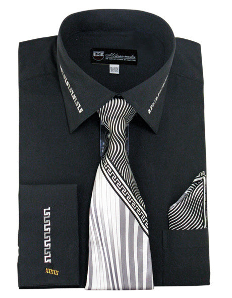 Fortino Landi SG35-BLK  Mens Shirt