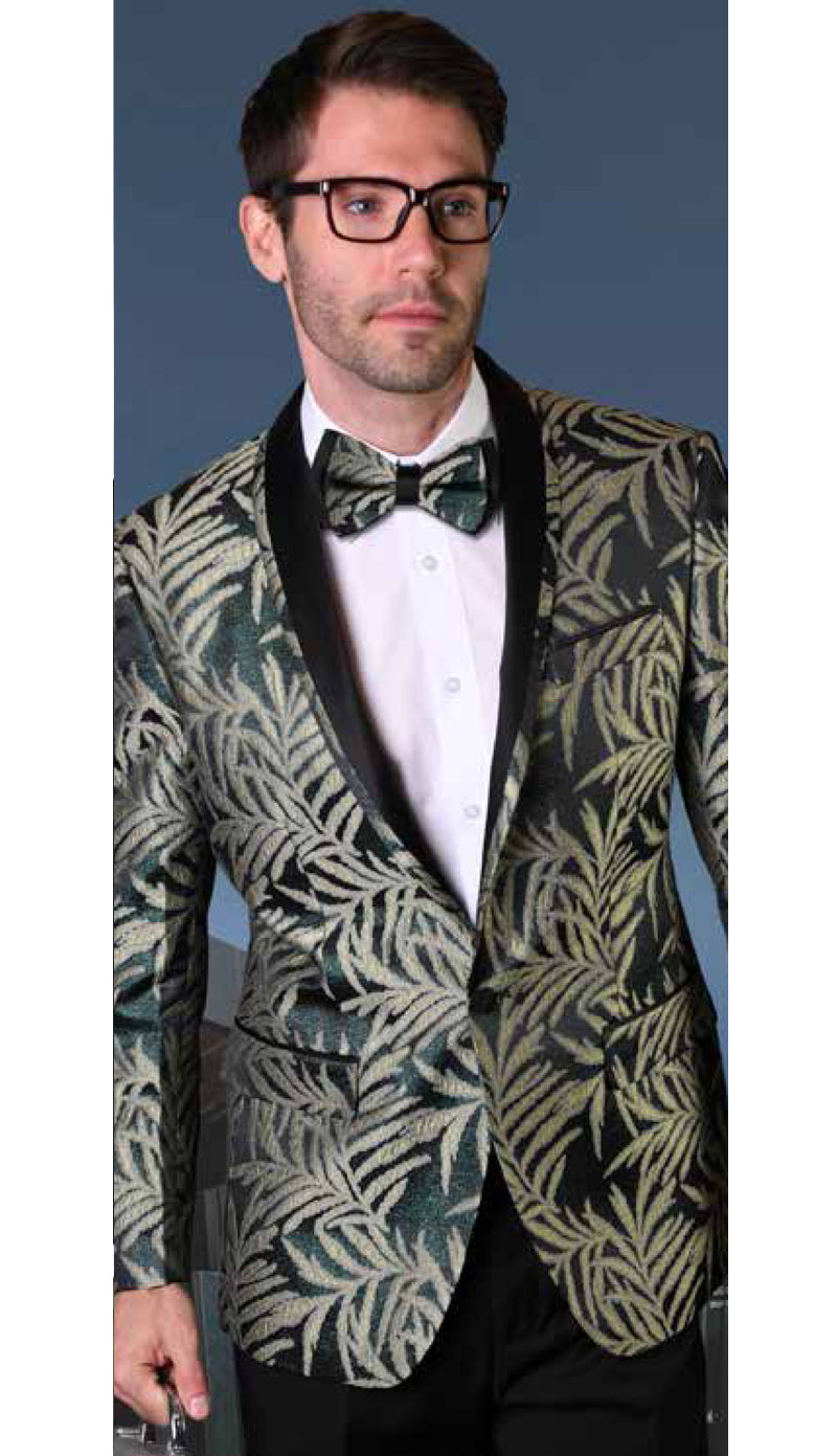 Statement RJ-102-GN Mens Suit