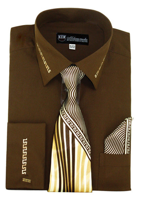 Fortino Landi SG35-BR Mens Shirt