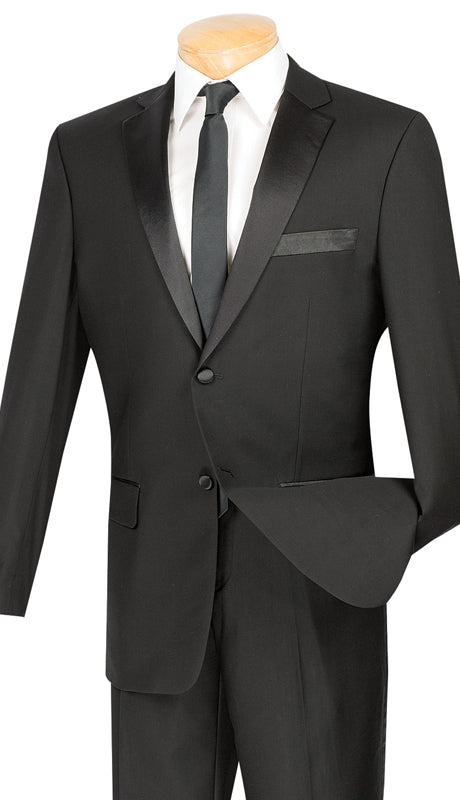 Vinci T-SC900-BLK Mens Tuxedo