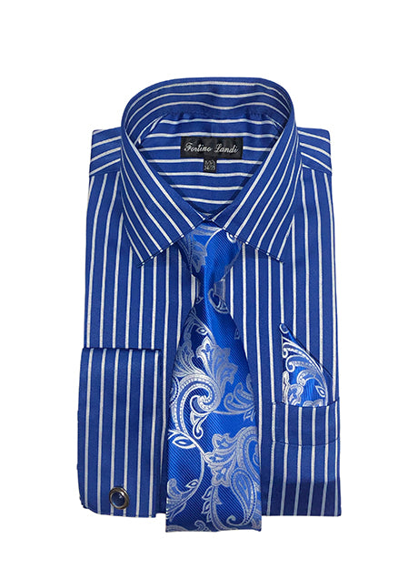 Fortino Landi Fortino Landi FL633-RYB  Mens Shirt