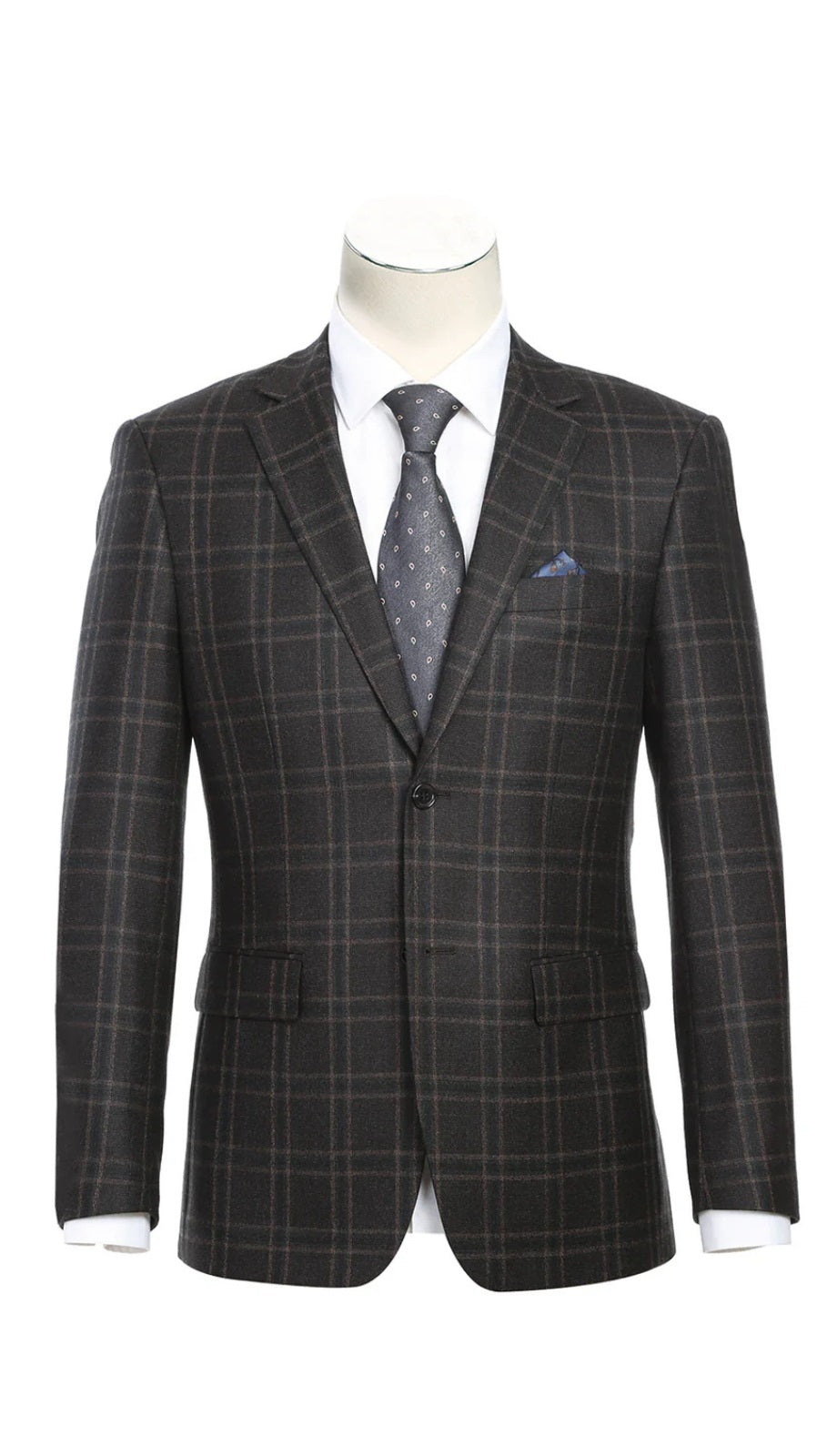 Renoir 563-11-DIMGRY Mens Blazer