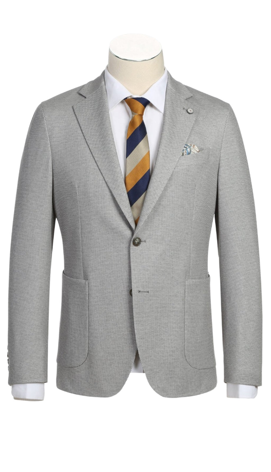 Renoir Mens Suit 566-12-GRY