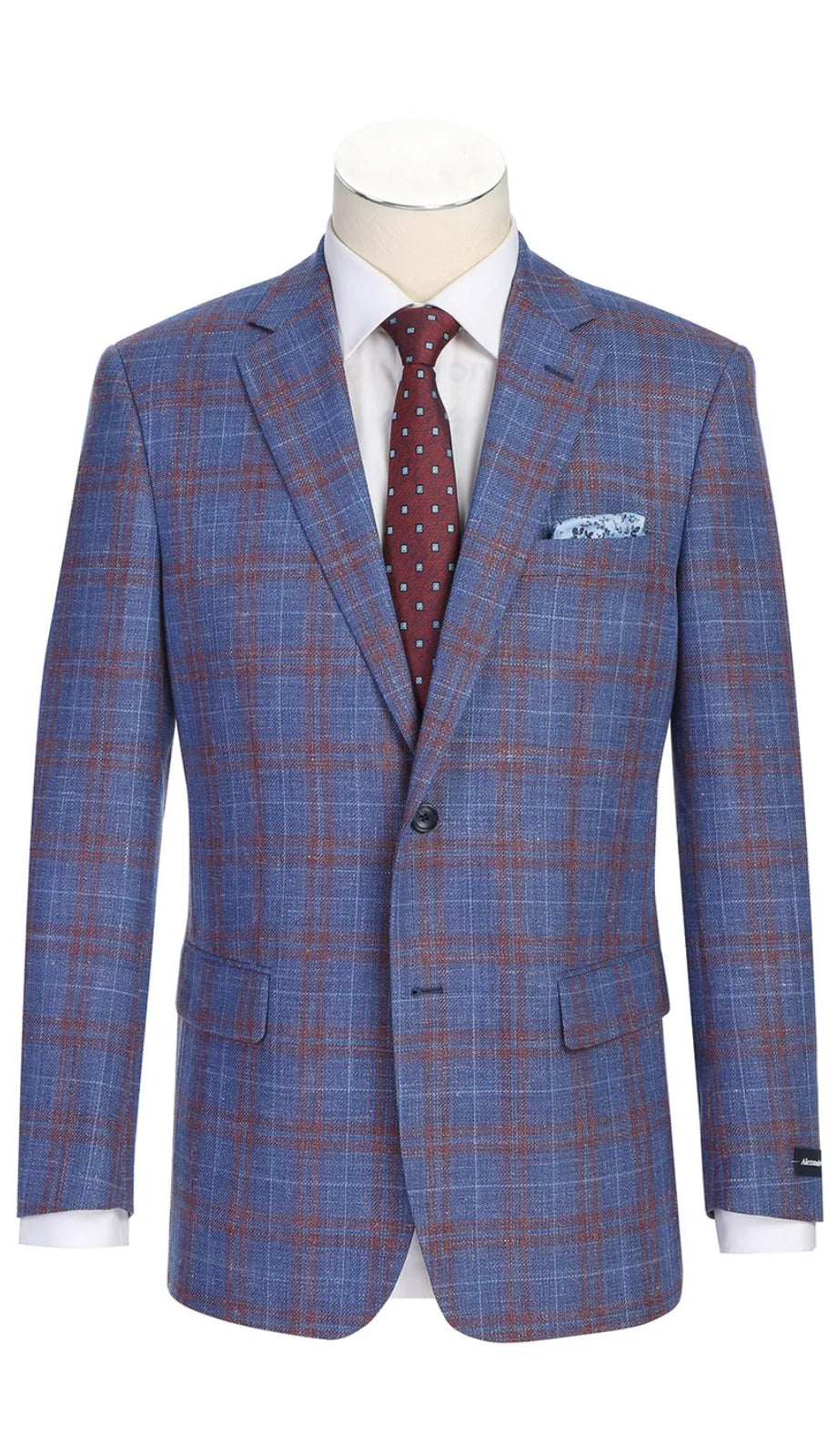 Renoir 567-19-BLUE Mens Blazer