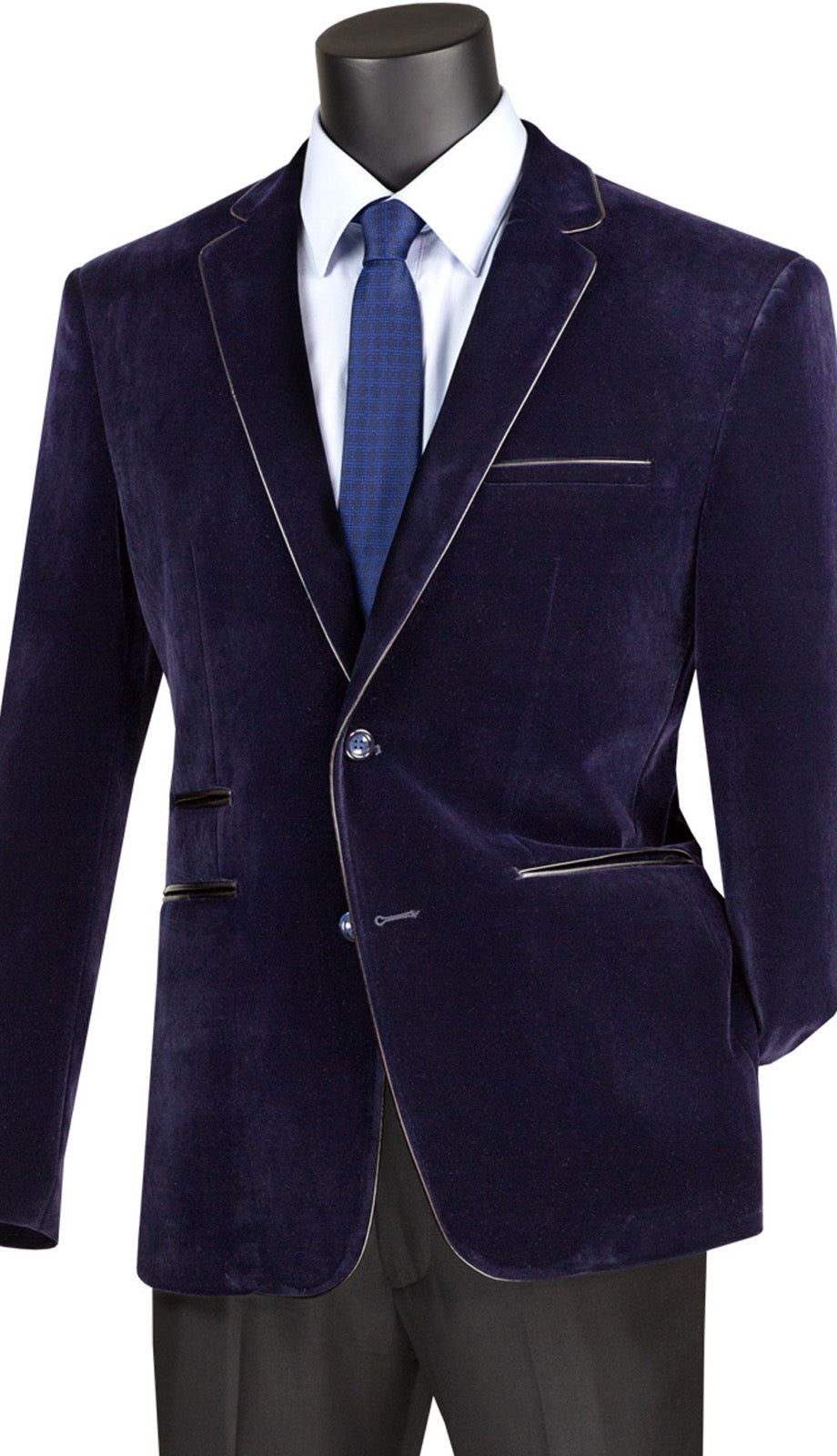 Vinci BS-02-NAV  Mens Sport Coat