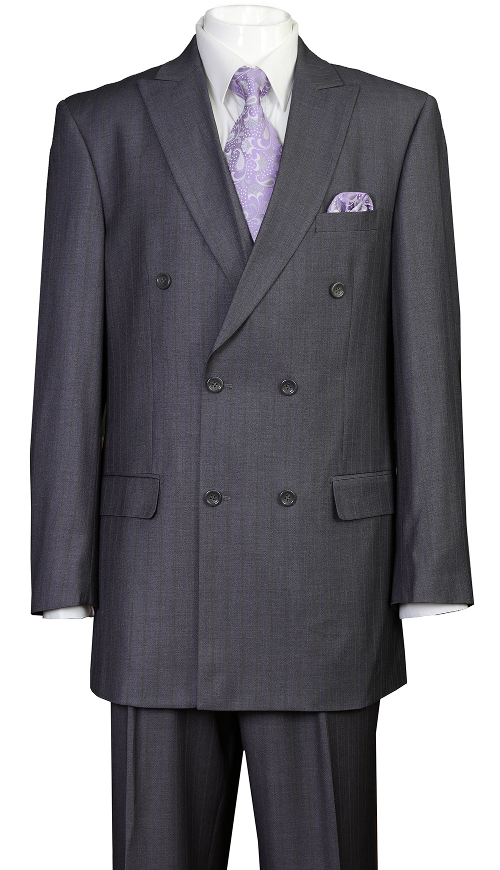 Milano Moda 5911-GR Mens Suit