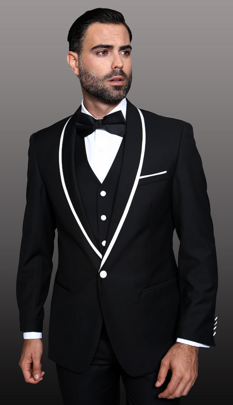 Statement GENOVA-BK Mens Suit