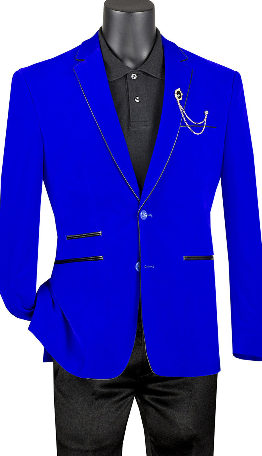 Vinci BS-02-RYL Mens Sport Coat