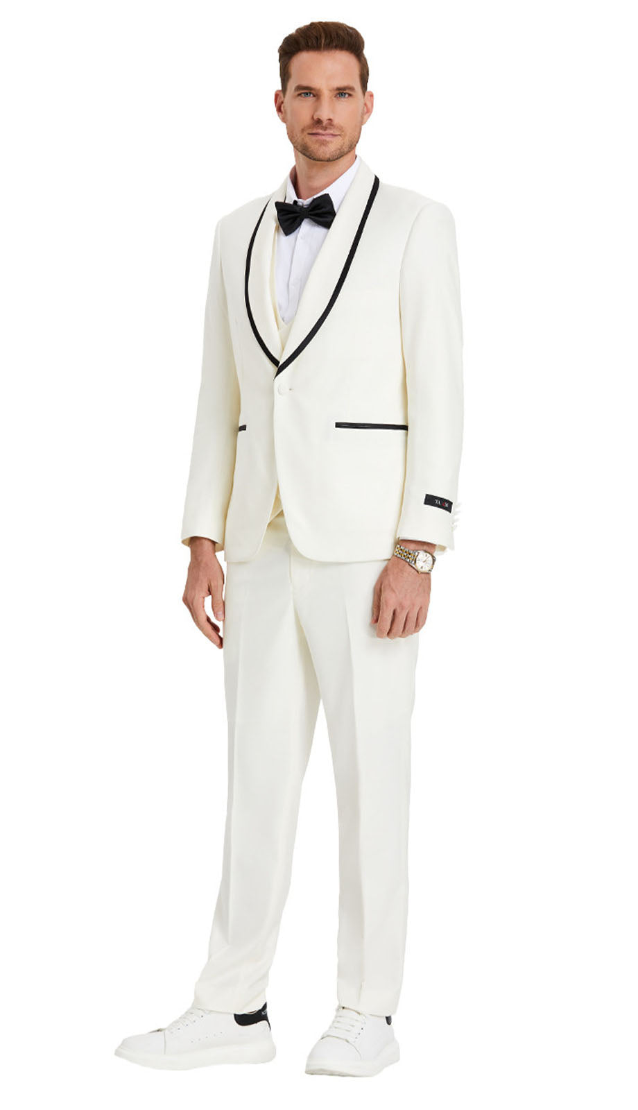 Tazzio M352SK-OFW Mens Tuxedo