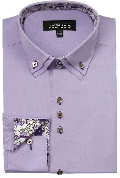 Fortino Landi AH610-LAV Mens Shirt
