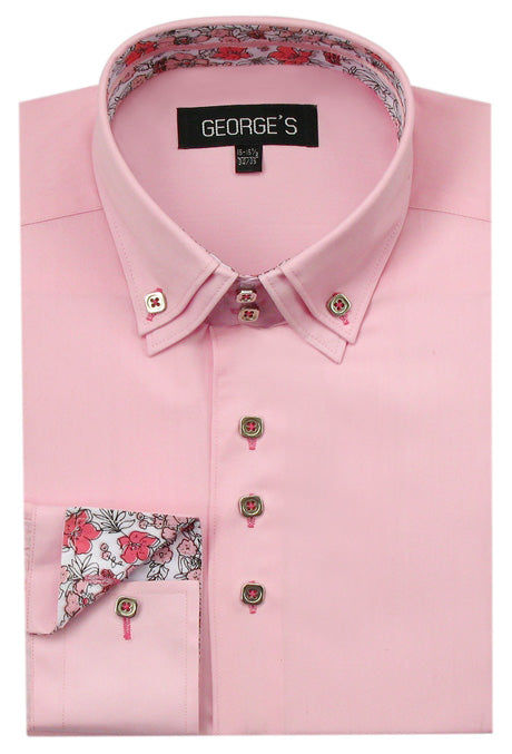 Fortino Landi AH610-PI Mens Shirt