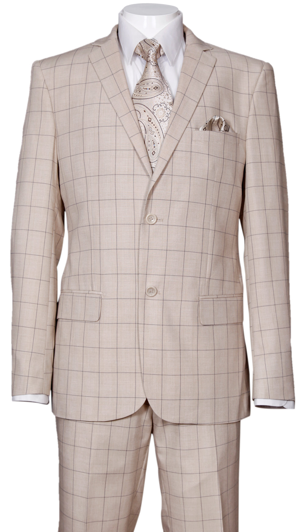 Fortino Landi 570203-KH Mens Suit