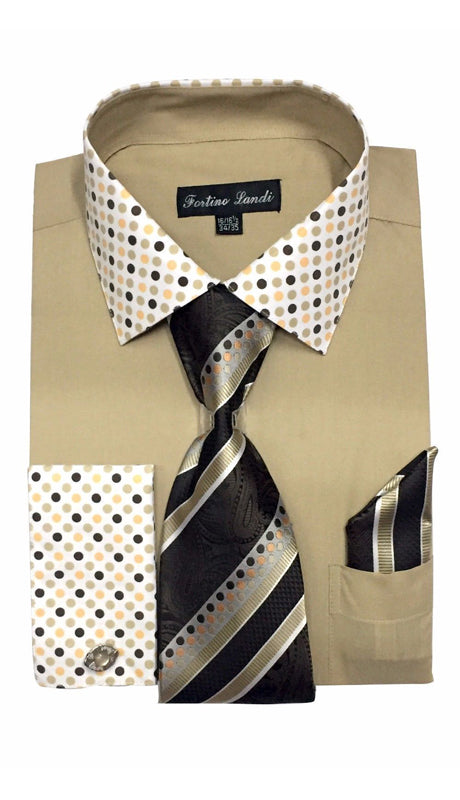 Fortino Landi FL630-KH  Mens Shirt