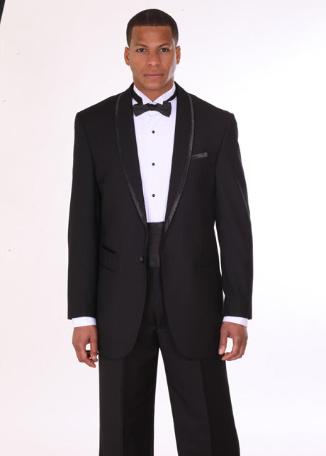 EJ Samuel T811-BLK Mens Tuxedo