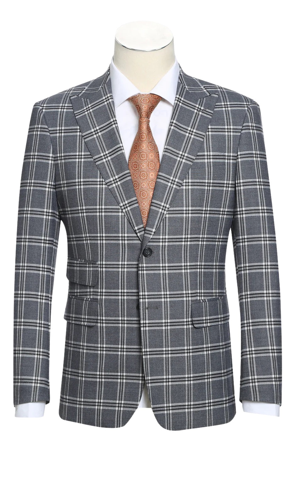 English Laundry Mens Suit 72-60-001EL-DIM-GRY