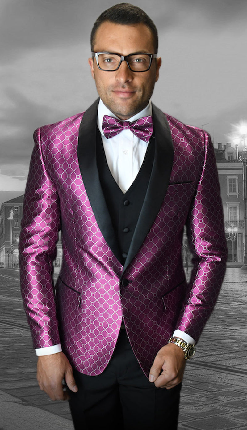 Statement Bellagio-5-FU Mens Suit