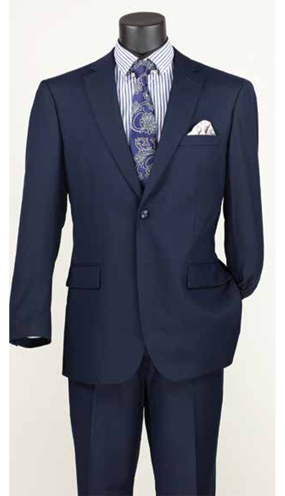 Vinci F-2C900-NVY Mens Suit