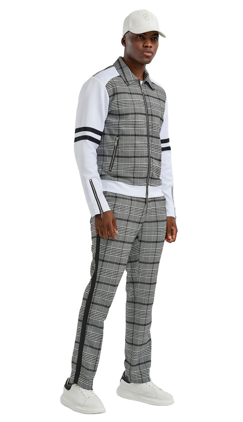 Tazzio M357SK-BLK Mens Sport Suit