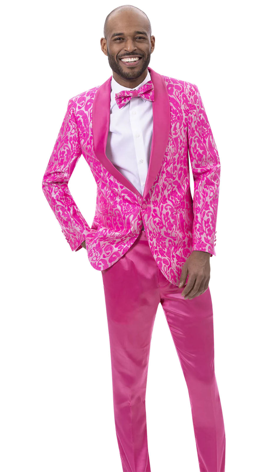 EJ Samuel JP114-PNK Mens Suit