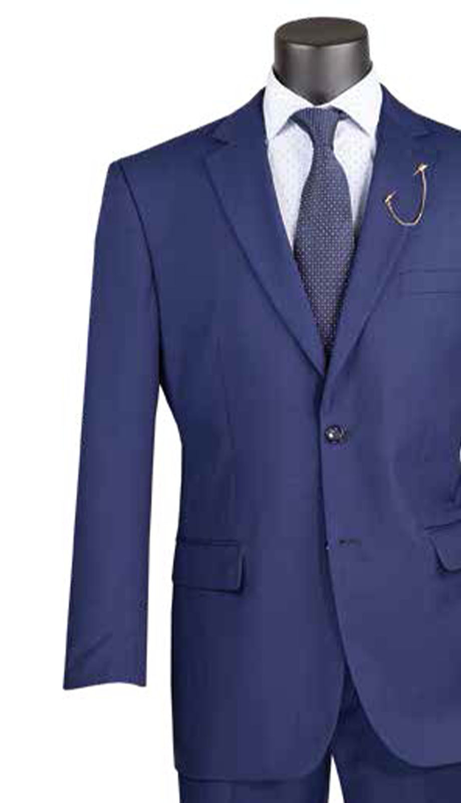Vinci F-2C900-BLU Mens Suit