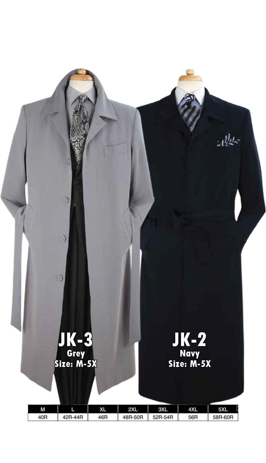 Iconic JK-3-GRY Mens Suit
