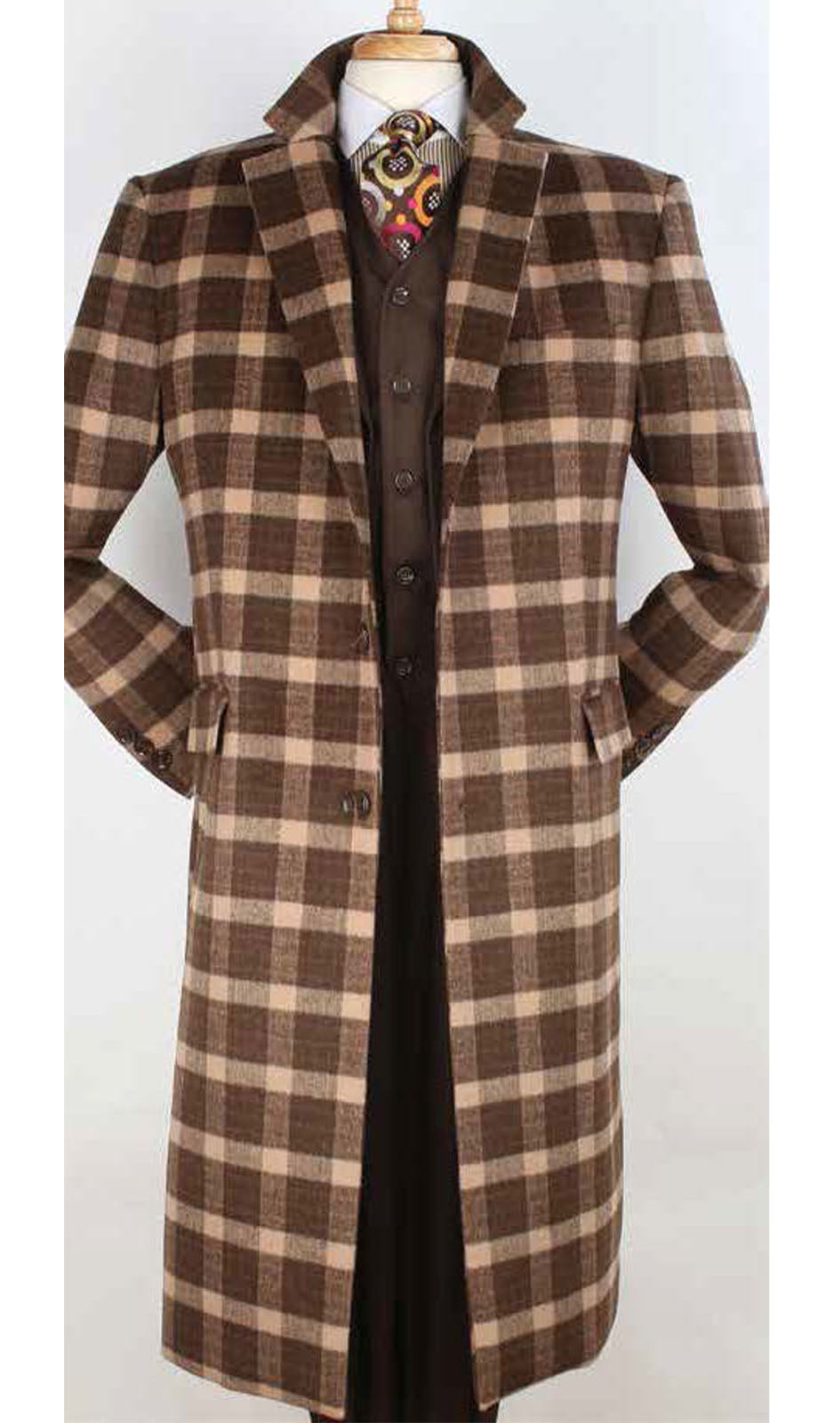 Iconic CS-15-BRN Mens Coat
