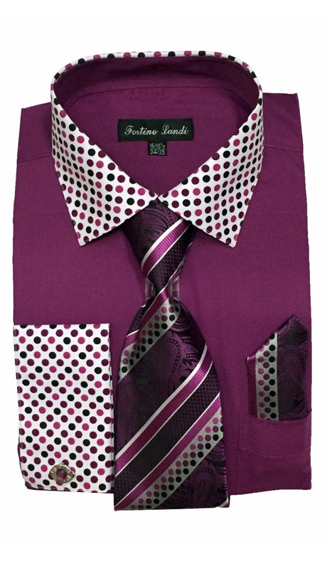 Fortino Landi FL630-PU  Mens Shirt