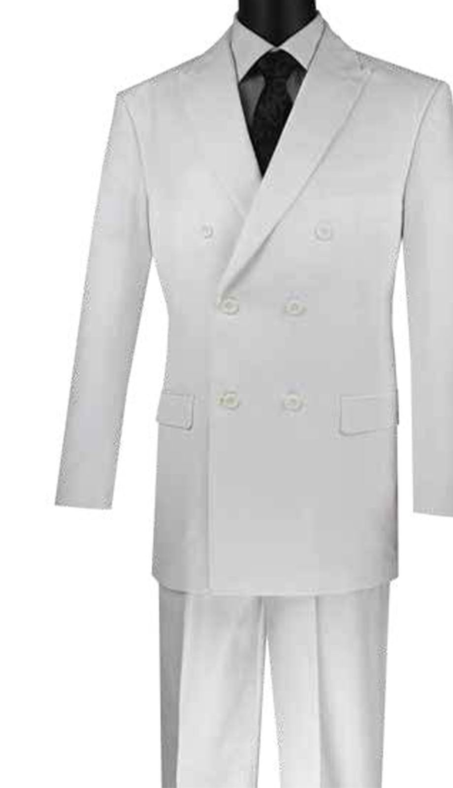 Vinci DC900-1-WHT Mens Suit