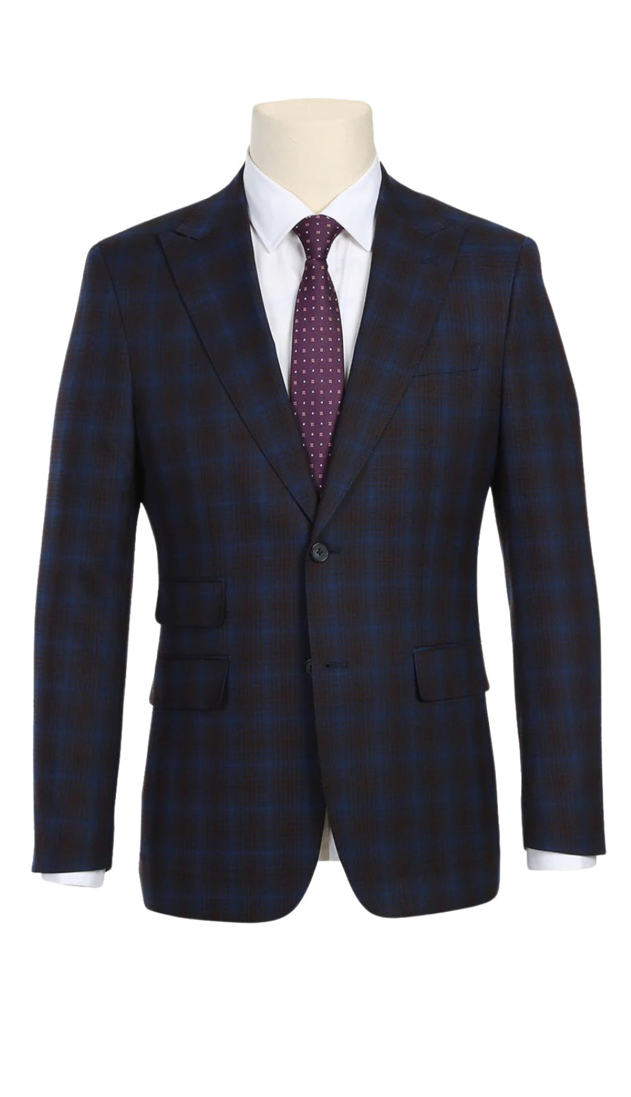 English Laundry Mens Suit 82-55-470EL-NAVY-BURG