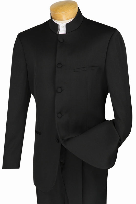 Vinci 5HT-BLK Mens Suit