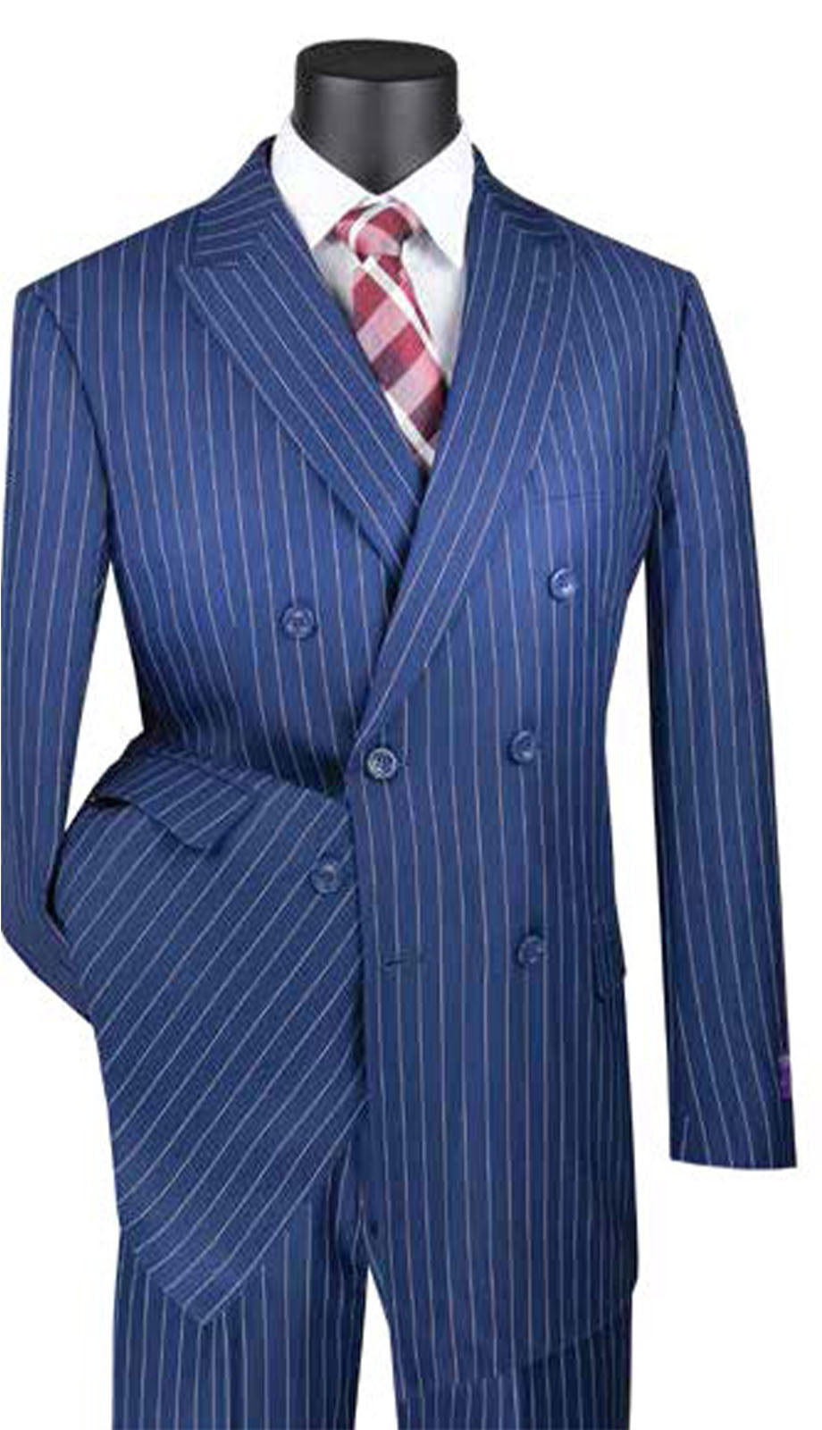 Vinci DSS-4-BLU Mens Suit