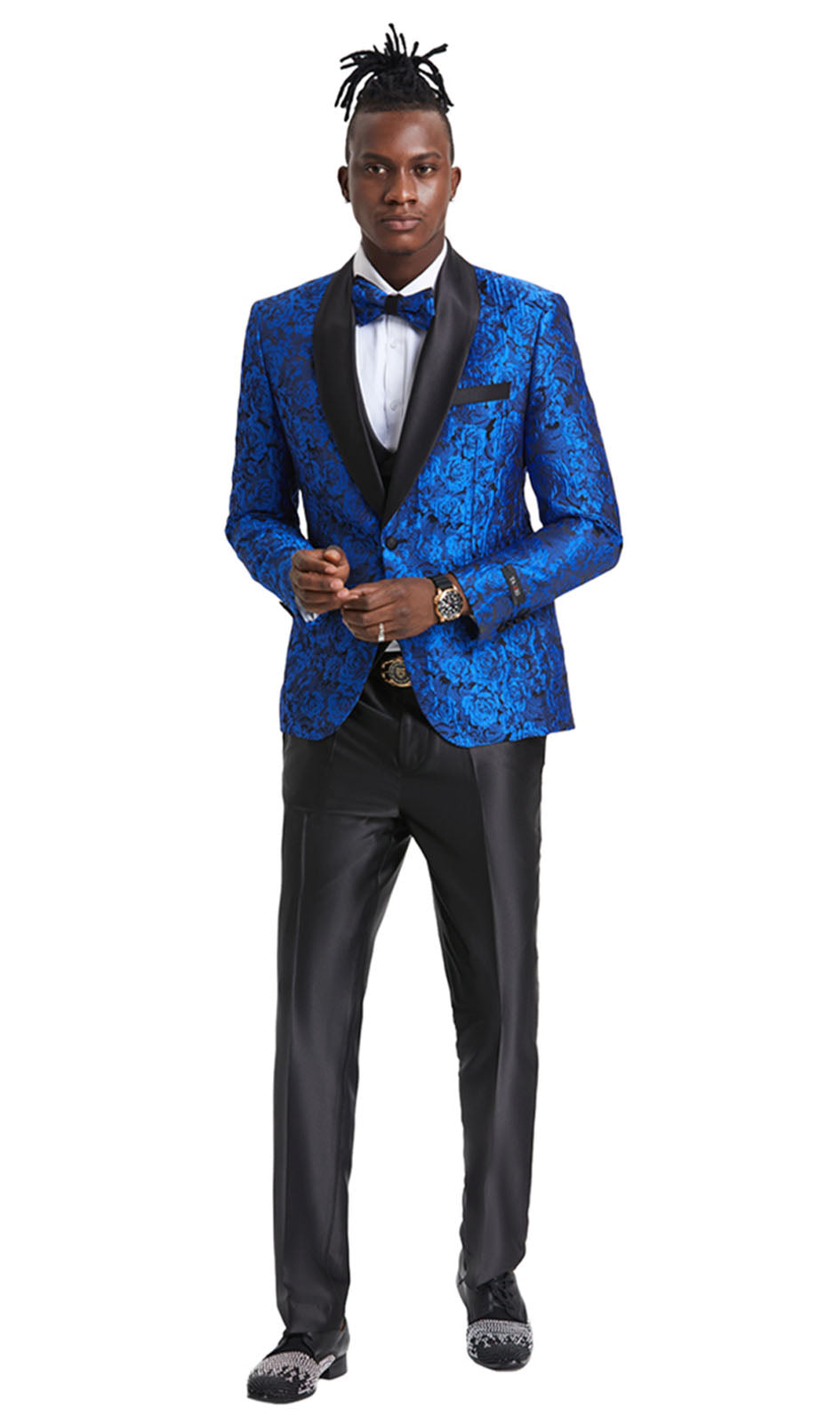 Tazzio M363SK-RYL Mens Suit