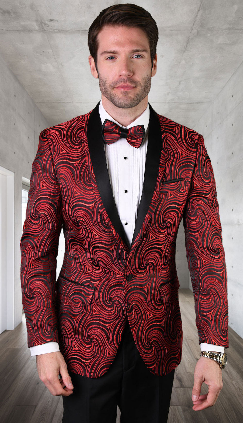Statement RJ-104-RE Mens Suit