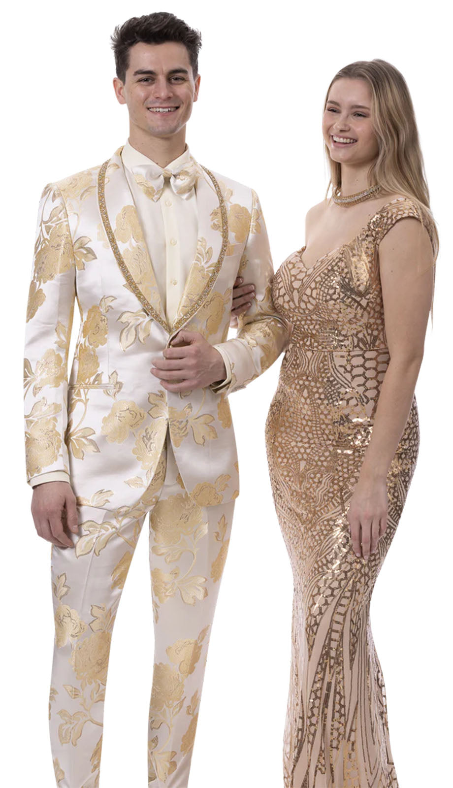 EJ Samuel JP121-GLD Mens Suit