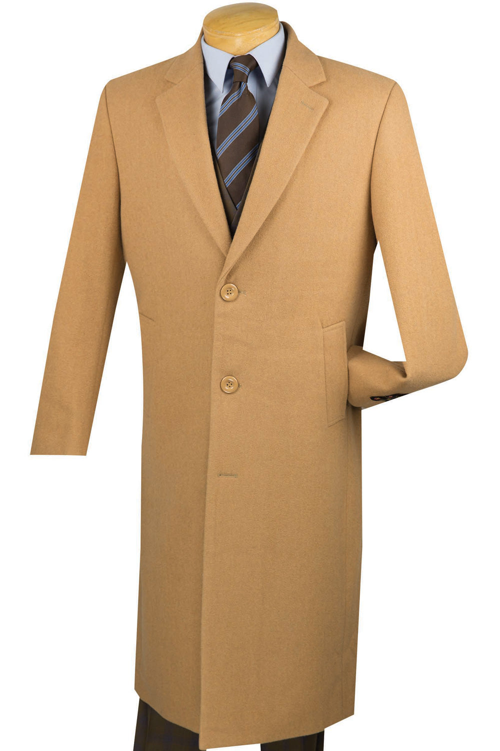 Vinci CL48-CA Mens Top Coat