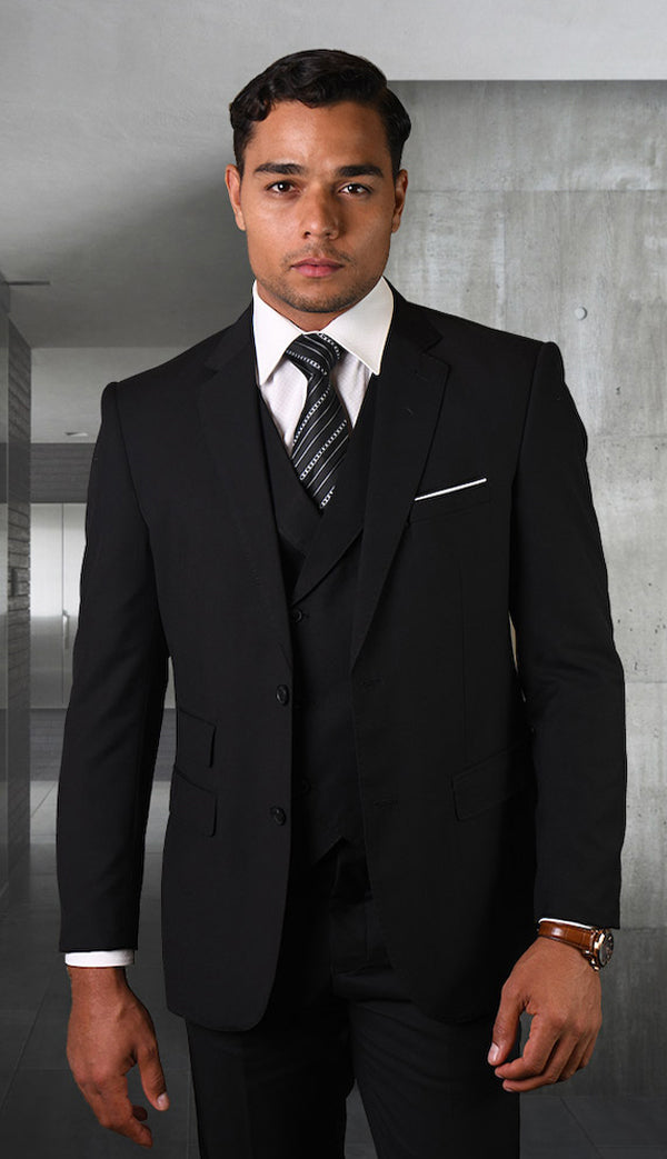 Statement  LAZIO-BK Mens Suit