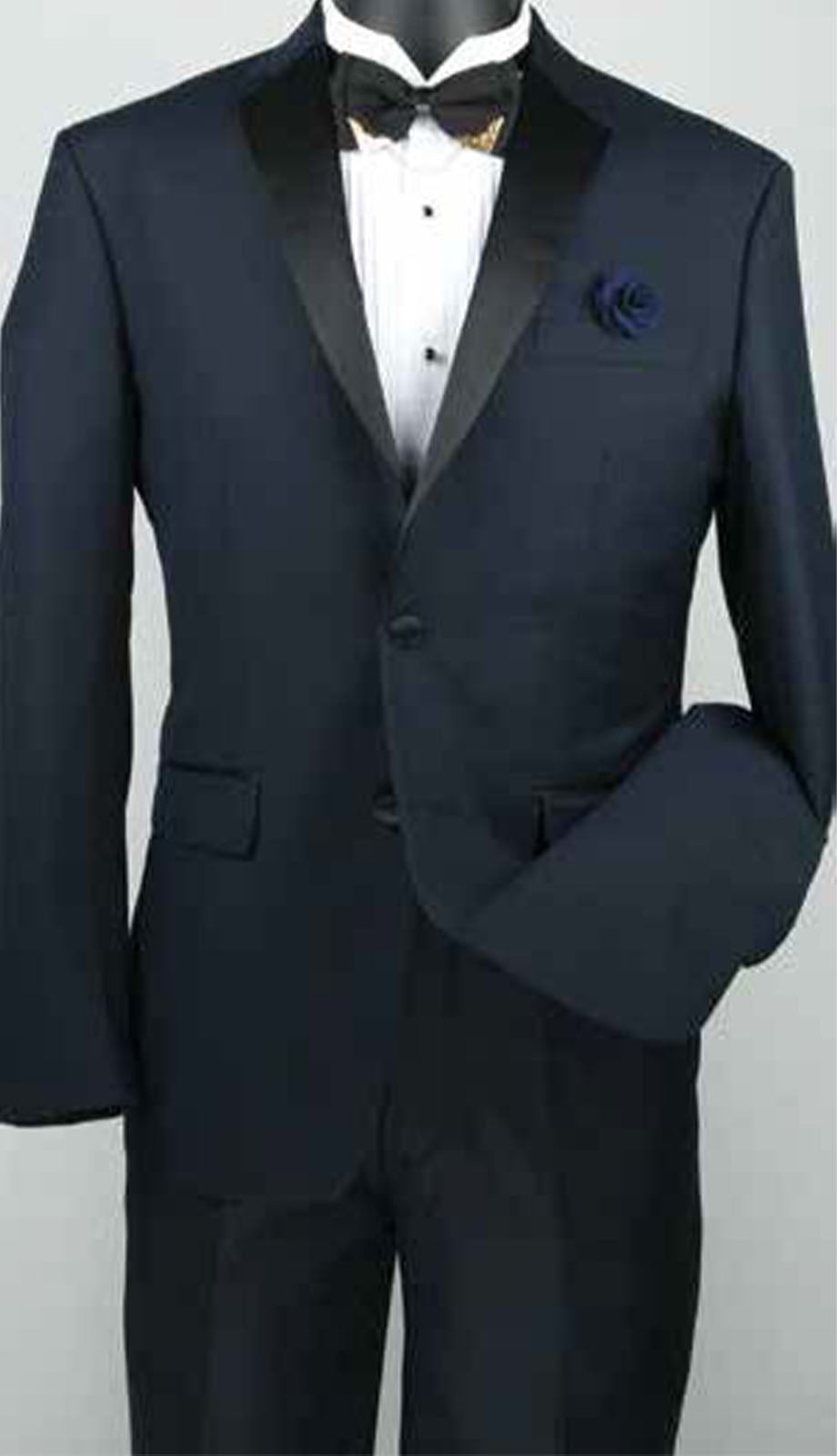 Vinci T-SC900-NVY Mens Tuxedo