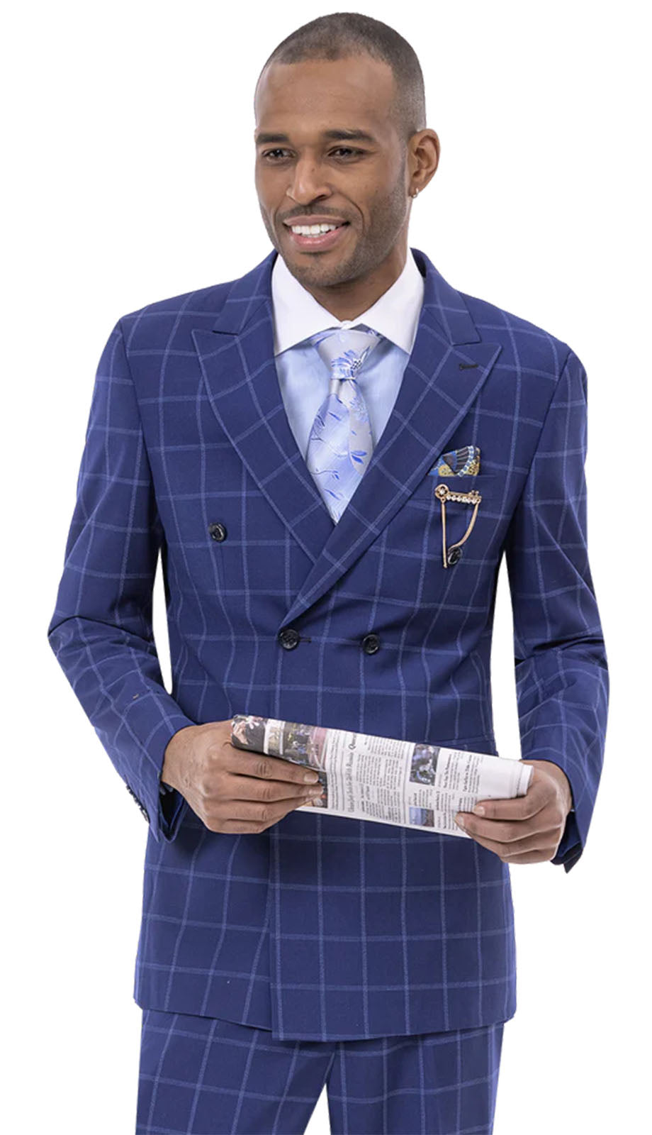 EJ Samuel M2769-NVY Mens Suit