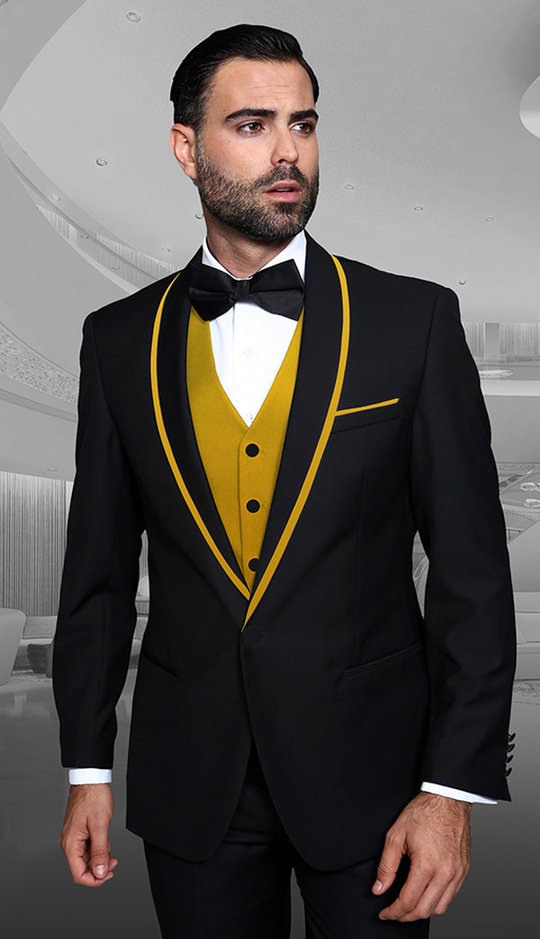 Statement GENOVA-3-BG Mens Suit