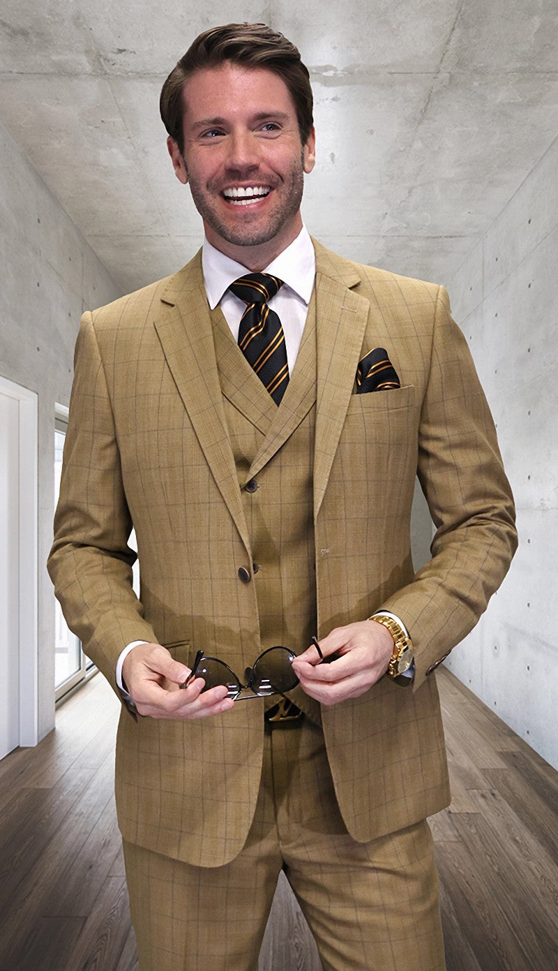 Statement ABANO-BR Mens Suit