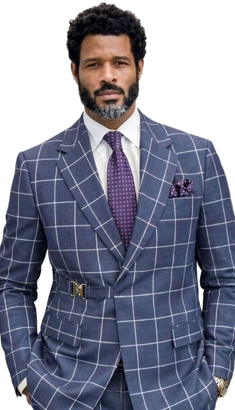 Statement ALTARE-STEEL Mens Suit